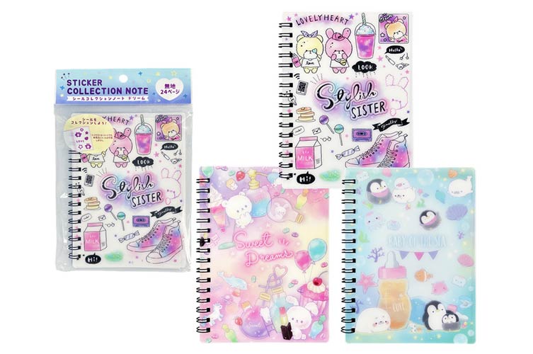 シールコレクションノート　ドリーム(シール帳)