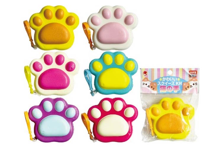 かわいいスクイーズＫＨ　ねこの手