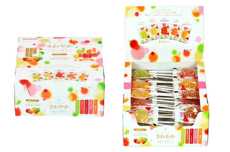 さわやかフルーツゼリー　化粧箱