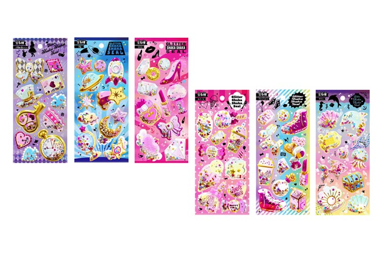 グリッターシャカシャカシール